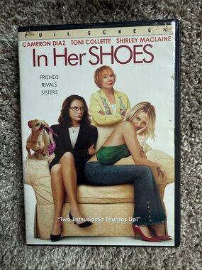 In Her Shoes (DVD) - Cameron Diaz, Toni Collette, Shirley MacLaine - White Cover